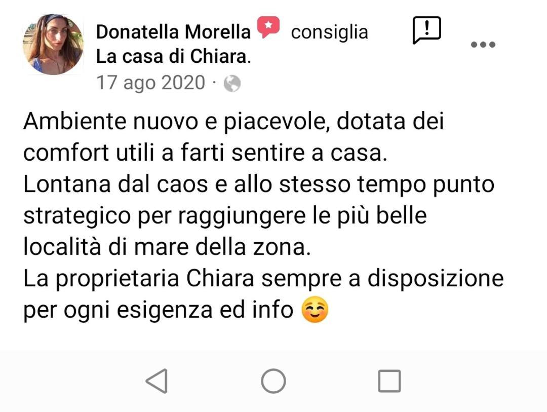 La Casa Di Chiara Lägenhet Taviano  Exteriör bild